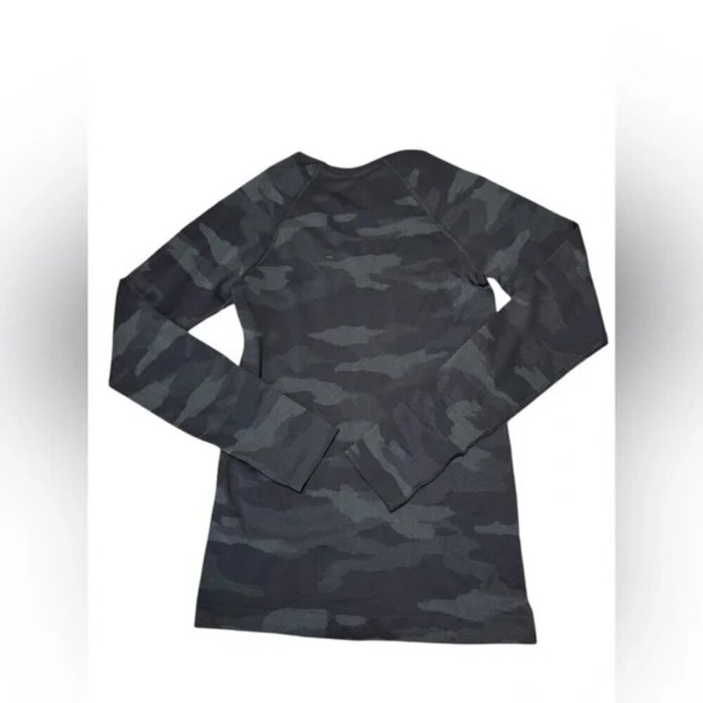 NEW ATHLETA SPEEDLIGHT CAMO BLACK & GRAY TOP IN XS - Picture 5 of 8